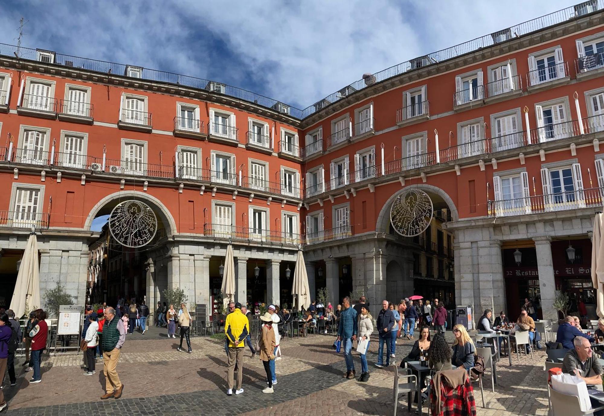 Plaza Mayor View Madrid Eksteriør bilde